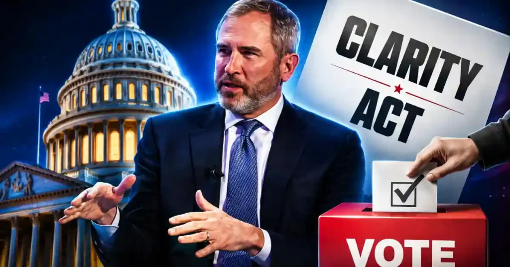 XRP News: Garlinghouse Says XRP and Ripple’s Business Unaffected by Failed Clarity Act Vote